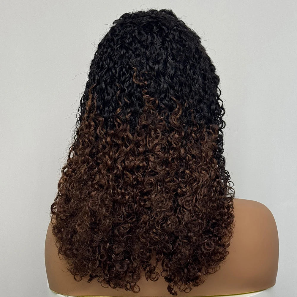 The Pixie Crown — 13x4 Lace Frontal Short Kinky Curly Wig (Density 300%)