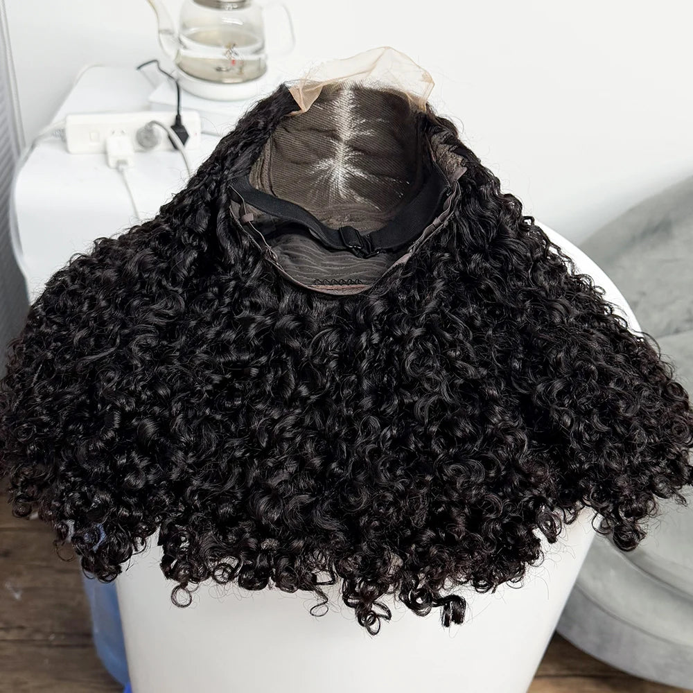 The Imperial Pixie — 5x5 Lace Closure Long Jerry Curly Wig (Supreme Density 330%)