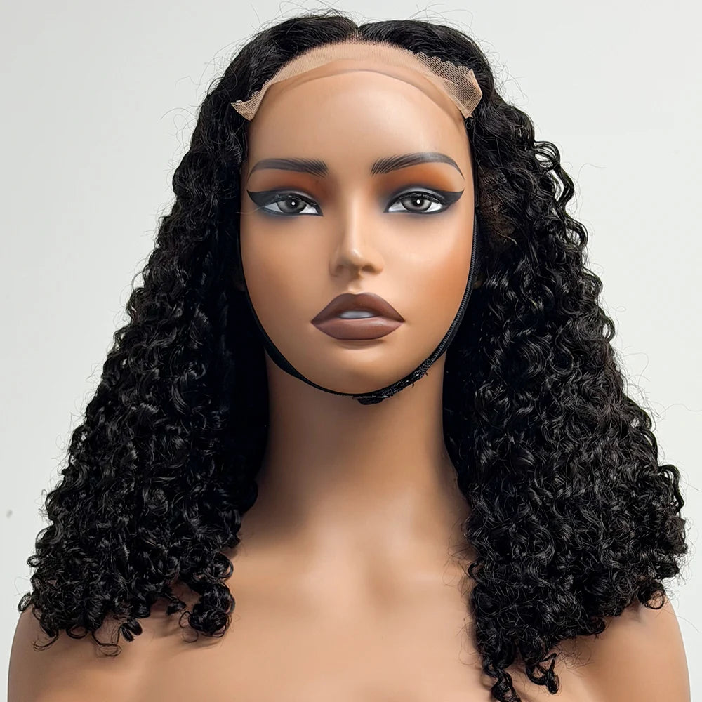 The Imperial Pixie — 5x5 Lace Closure Long Jerry Curly Wig (Supreme Density 330%)