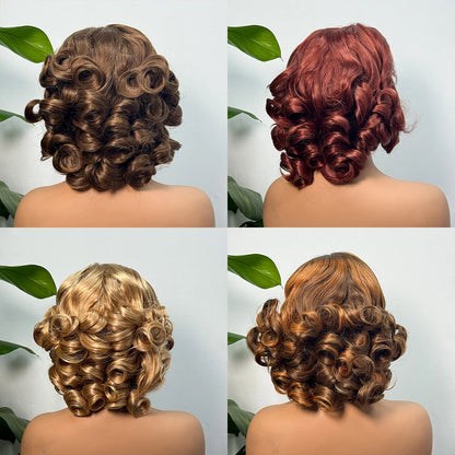 The Divine Curl — 5x5 Lace Closure Loose Bouncy Wig (Supreme Density 330%)