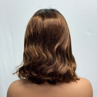 La Voluptueuse Body Wave — Perruque 4x4 Lace Closure Ondulée (Densité 230%)