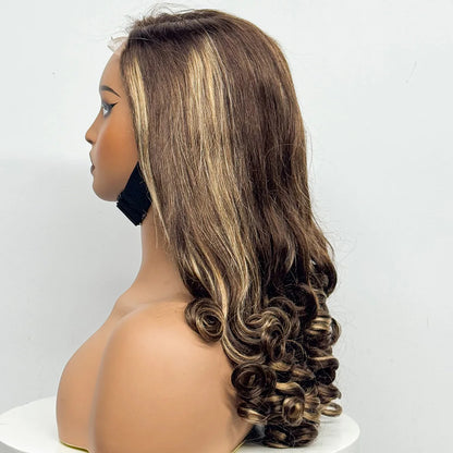 La Volcanique Spirale — Perruque 5x5 HD Lace Closure Spiral Curl (Densité Suprême 300% - 22")