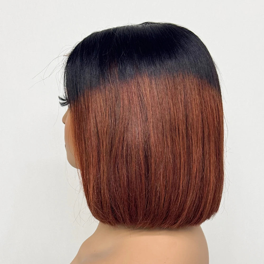 Le Carré Céleste — Perruque Bob 2x6 HD Lace Closure Bone Straight (Densité 250%)