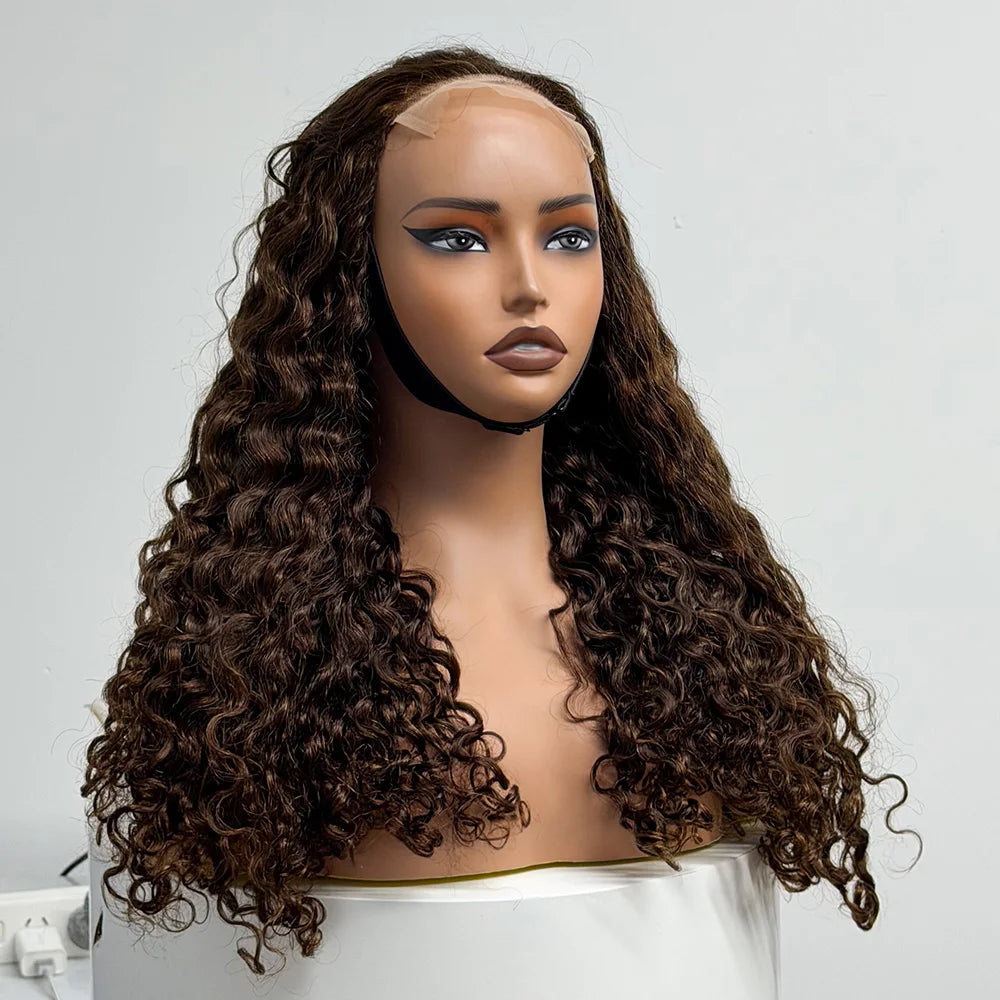 La Somptueuse Curly — Perruque 5x5 HD Lace Closure Super Curly (Densité Suprême 300%)