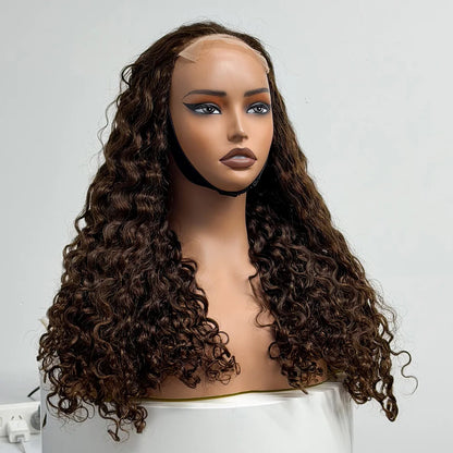 La Somptueuse Curly — Perruque 5x5 HD Lace Closure Super Curly (Densité Suprême 300%)