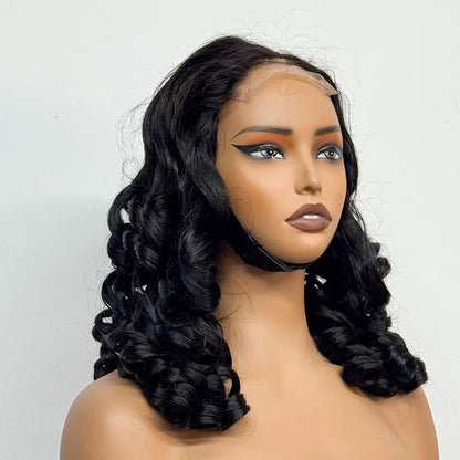 La Royale Bouncy — Perruque 4x4 Lace Closure Loose Wave (Densité Suprême 300% - 22")