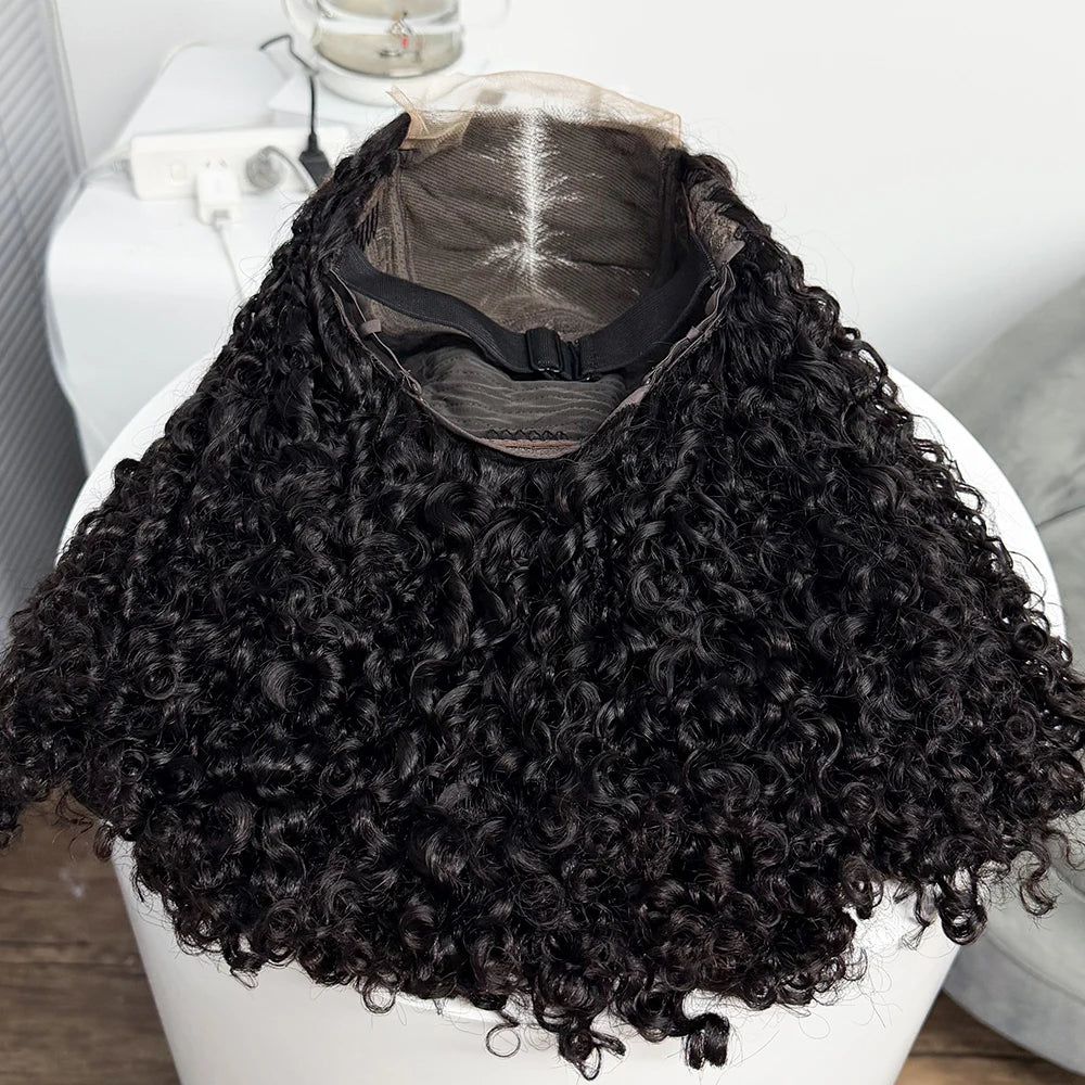 The Imperial Pixie — 5x5 Lace Closure Long Jerry Curly Wig (Supreme Density 330%)