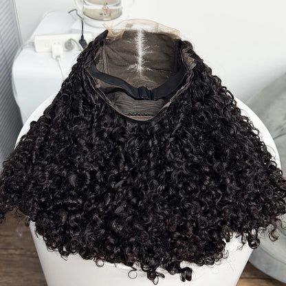 The Imperial Pixie — 5x5 Lace Closure Long Jerry Curly Wig (Supreme Density 330%)