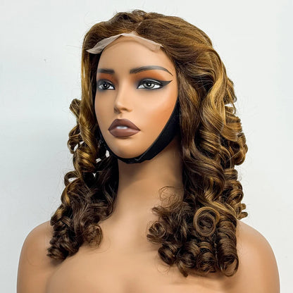 La Royale Bouncy — Perruque 4x4 Lace Closure Loose Wave (Densité Suprême 300% - 22")