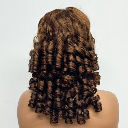 La Royale Bouncy — Perruque 4x4 Lace Closure Loose Wave (Densité Suprême 300% - 22")