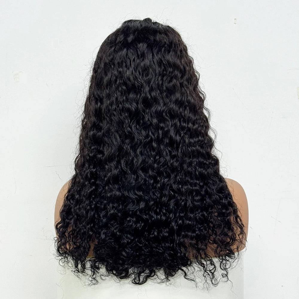 The Captivating Water Wave — 4x4 Lace Closure Wavy Wig (Density 250%)
