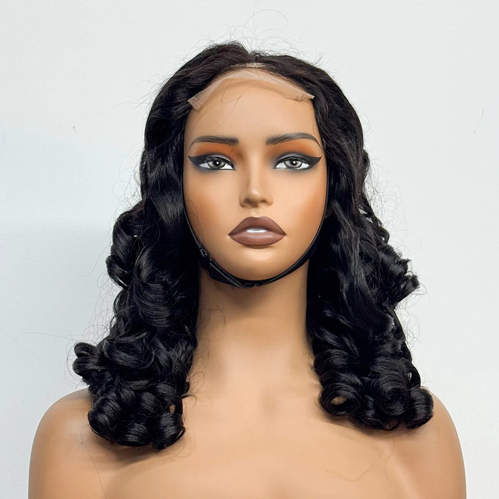 La Royale Bouncy — Perruque 4x4 Lace Closure Loose Wave (Densité Suprême 300% - 22")