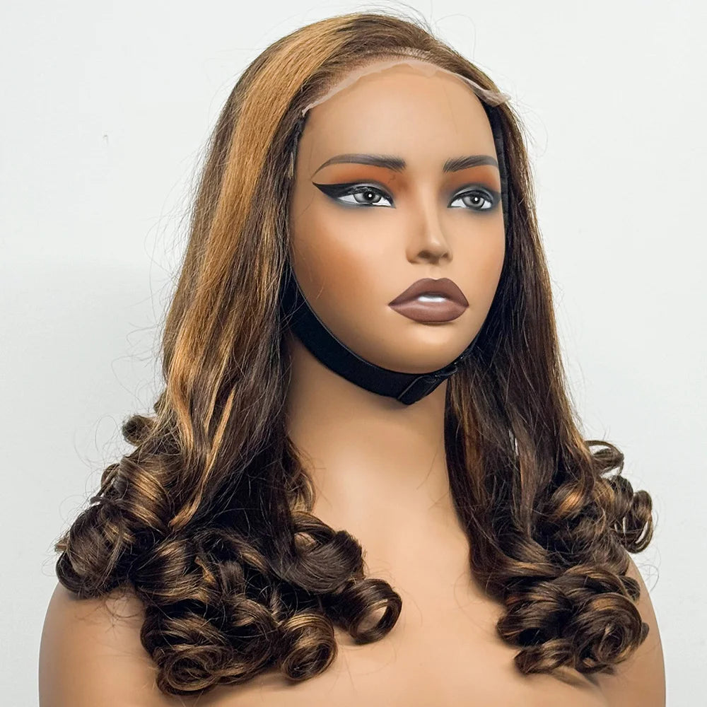 La Volcanique Spirale — Perruque 5x5 HD Lace Closure Spiral Curl (Densité Suprême 300% - 22")