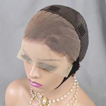 La Pixie Divine — Perruque 13x4 Lace Frontal Kinky Curly (Densité 180%)