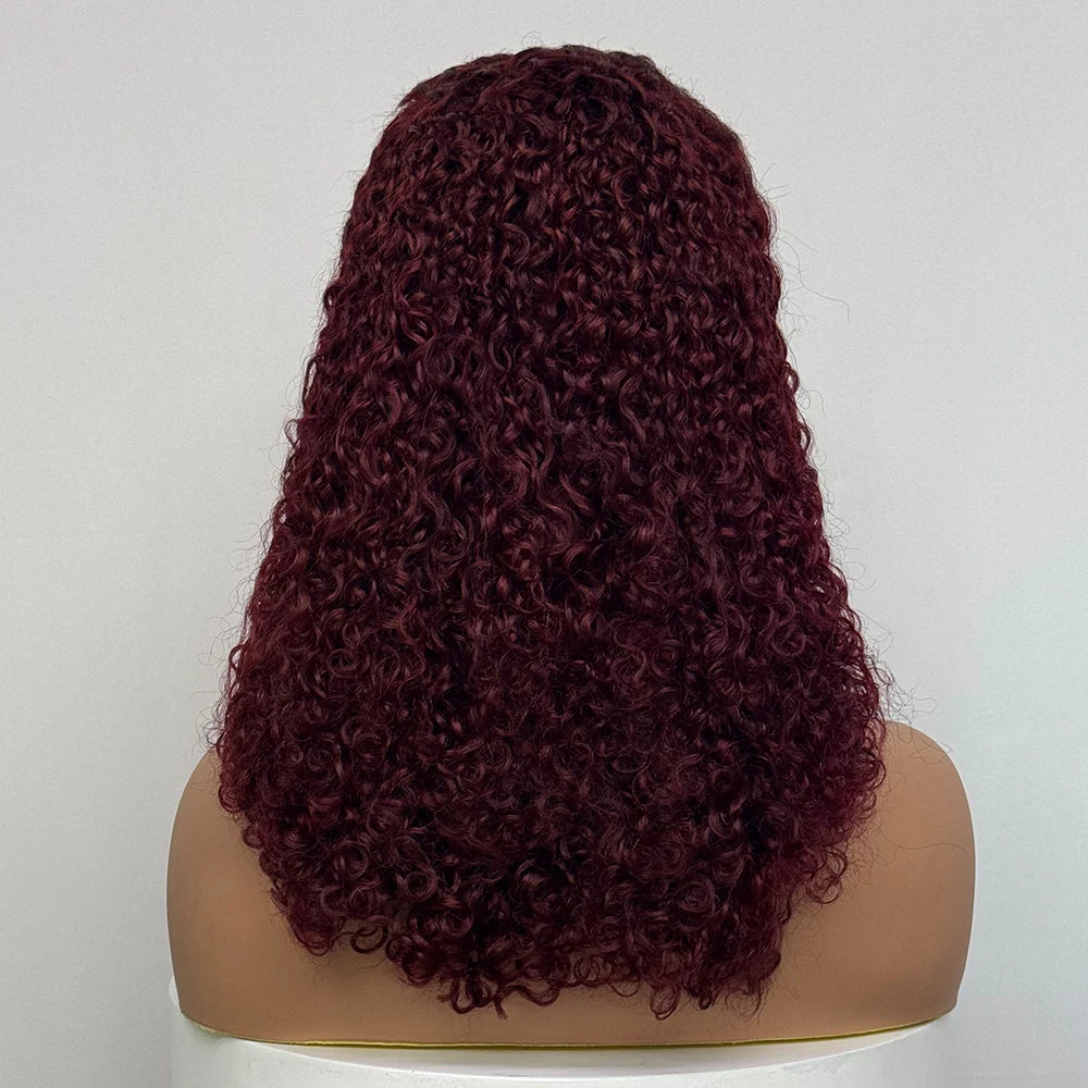 The Pixie Crown — 13x4 Lace Frontal Short Kinky Curly Wig (Density 300%)