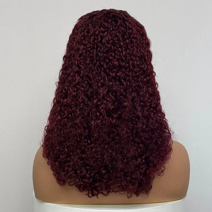 The Pixie Crown — 13x4 Lace Frontal Short Kinky Curly Wig (Density 300%)