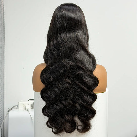 The Queen of Waves — 5x5 Real HD Lace Closure Body Wave Wig (Density 280%)
