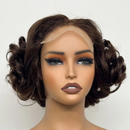 The Parisian Bouncy — 5x5 HD Lace Closure Square Loose Wave Wig (Density 250% - 14")