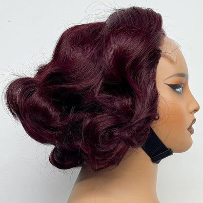 The Voluptuous Short Bob — 5x5 Lace Closure Loose Bouncy Wig (Density 230%)