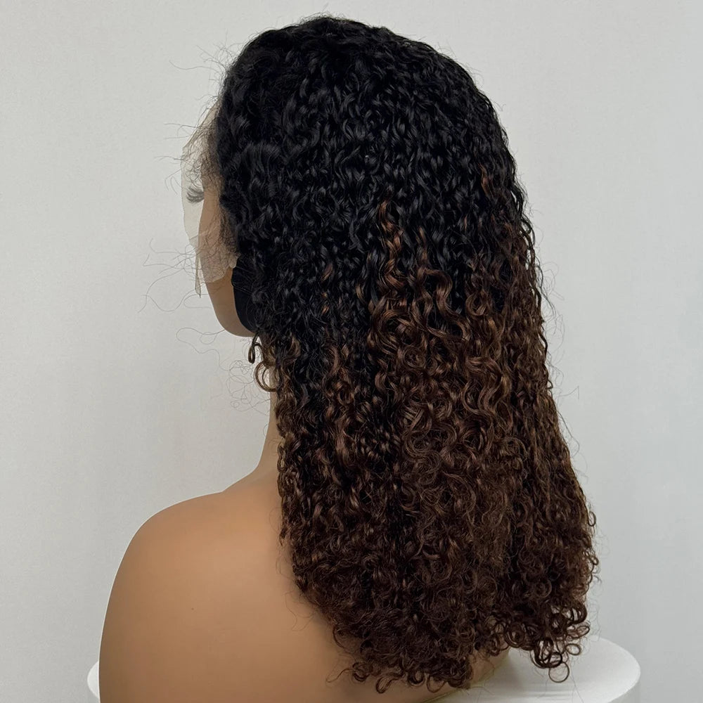 The Pixie Crown — 13x4 Lace Frontal Short Kinky Curly Wig (Density 300%)