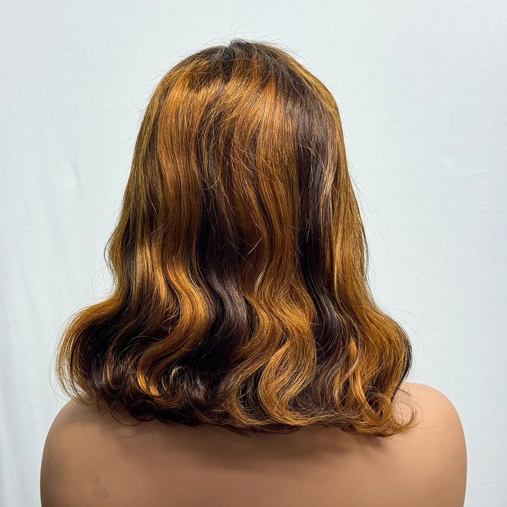 La Voluptueuse Body Wave — Perruque 4x4 Lace Closure Ondulée (Densité 230%)