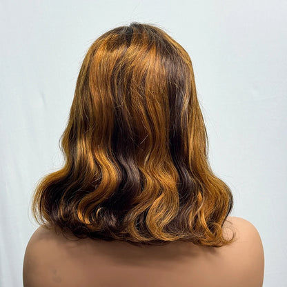 La Voluptueuse Body Wave — Perruque 4x4 Lace Closure Ondulée (Densité 230%)