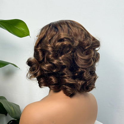 The Divine Curl — 5x5 Lace Closure Loose Bouncy Wig (Supreme Density 330%)