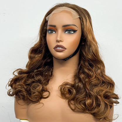 La Somptueuse Ondulée — Perruque 5x5 Lace Closure Loose Wave (Densité Suprême 330% - 20")