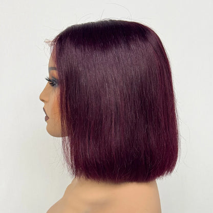 Le Carré Céleste — Perruque Bob 2x6 HD Lace Closure Bone Straight (Densité 250%)